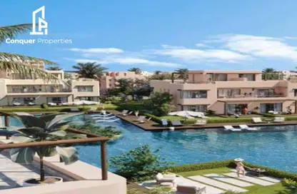 Chalet - 2 Bedrooms - 2 Bathrooms for sale in Hacienda Waters - Qesm Ad Dabaah - North Coast