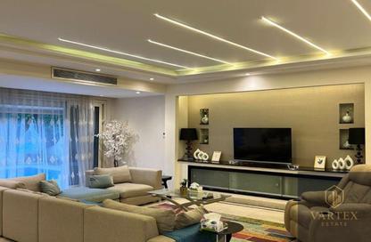 Villa - 5 Bedrooms - 5 Bathrooms for rent in Grand Residence - South Investors Area - New Cairo City - Cairo