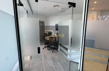 Office Space - Studio - 2 Bathrooms for rent in The Water Way - North Investors Area - New Cairo City - Cairo