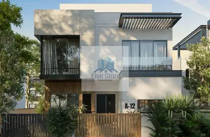 Villa - 5 Bedrooms - 4 Bathrooms for sale in Hood 2 St. - Green Belt - 6 October City - Giza