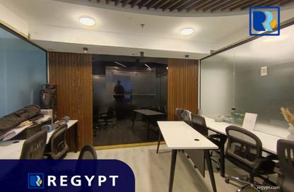 Office Space - Studio - 5 Bathrooms for rent in V90 - North Teseen St. - The 5th Settlement - New Cairo City - Cairo