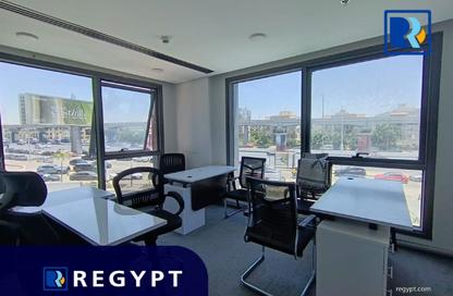 Office Space - Studio - 5 Bathrooms for rent in V90 - North Teseen St. - The 5th Settlement - New Cairo City - Cairo