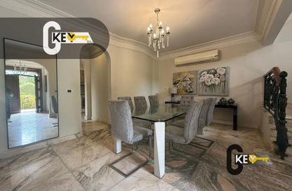 Villa - 4 Bedrooms - 4 Bathrooms for rent in Bayram Al Tunsi St. - Rehab City First Phase - Al Rehab - New Cairo City - Cairo