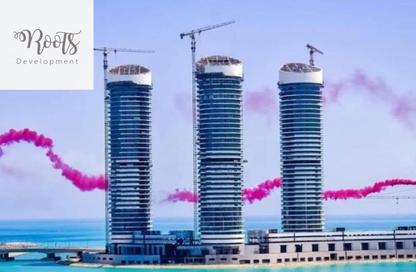 Apartment - 2 Bedrooms - 1 Bathroom for sale in The Gate Towers - New Alamein City - Al Alamein - North Coast Apartment - 2 Bedrooms - 1 Bathroom for sale in The Gate Towers - New Alamein City - Al Alamein - North Coast