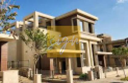 Twin House - 3 Bedrooms - 3 Bathrooms for sale in New Giza - Cairo Alexandria Desert Road - 6 October City - Giza