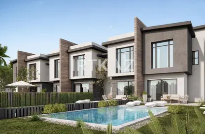 تاون هاوس - 3 غرف نوم - 3 حمامات للبيع في كريك تاون - التجمع الاول - مدينة القاهرة الجديدة - القاهرة