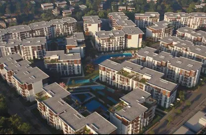 Apartment - 2 Bedrooms - 1 Bathroom for sale in Tesla Residence - Al Wahat Road - 6 October City - Giza