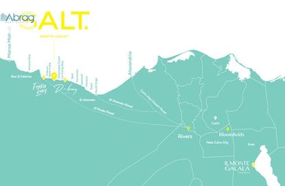 Chalet - 2 - 2 for sale in Salt - Ras Al Hekma - North Coast Chalet - 2 - 2 for sale in Salt - Ras Al Hekma - North Coast