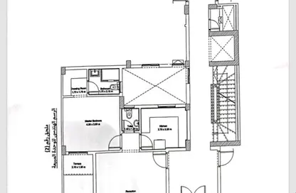 Apartment - 1 Bedroom - 2 Bathrooms for sale in Moon Residences - Fifth Square - The 5th Settlement - New Cairo City - Cairo