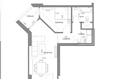 Apartment - 1 Bedroom - 1 Bathroom for sale in Landmark - Nasr City Compounds - Nasr City - Cairo