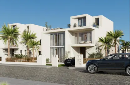 تاون هاوس - 3 غرف نوم - 3 حمامات للبيع في ازها الساحل الشمالي - راس الحكمة - الساحل الشمالي