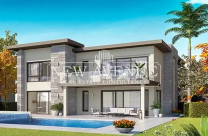 Villa - 4 Bedrooms - 4 Bathrooms for sale in Swan Lake Residence - 5th Settlement Compounds - The 5th Settlement - New Cairo City - Cairo