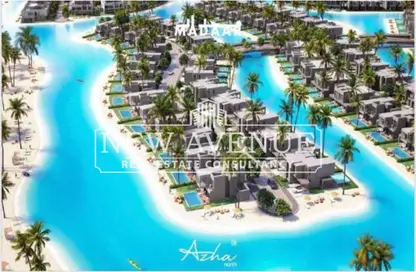 Chalet - 3 Bedrooms - 3 Bathrooms for sale in Azha North - Ras Al Hekma - North Coast