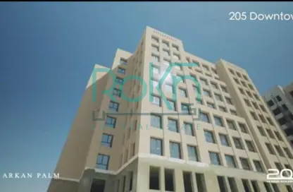 مساحات مكتبية - استوديو - 2 حمامات للايجار في 205 اركان بالم - كمبوندات الشيخ زايد - الشيخ زايد - الجيزة