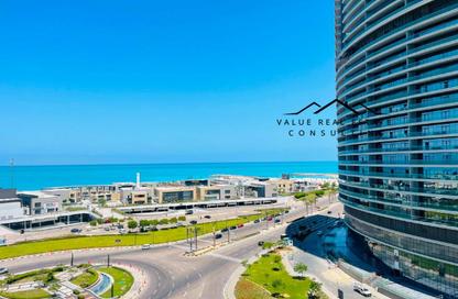 Apartment - 1 Bedroom - 1 Bathroom for sale in The Gate Towers - New Alamein City - Al Alamein - North Coast